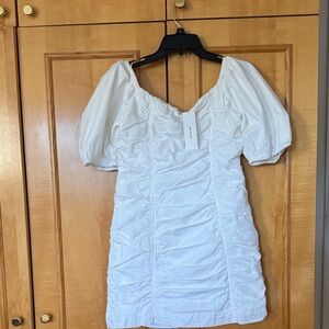 New Size 8 Urban Outfitters white 100% cotton lined dress 🍀🍀